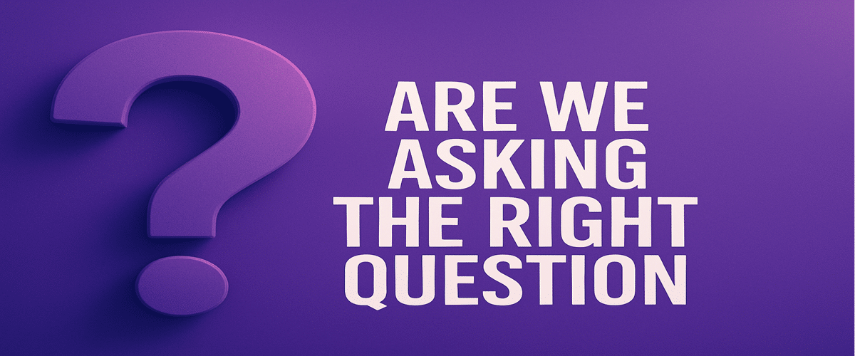 Are we